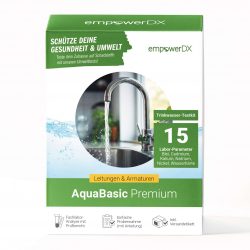 AquaBasic Premium – Trinkwasser Test mit Nährstoffanalyse (15 Parameter)
