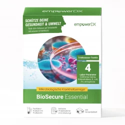 BioSecure Essential – Keim-Test fürs Trinkwasser (4 Parameter)