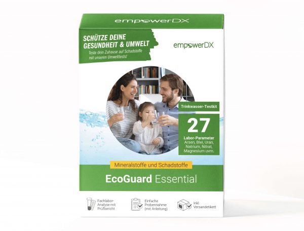 EcoGuard Essential Trinkwasser Test – Probenahme-Set