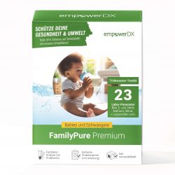 FamilyPure Premium Trinkwasser Test – Probenahme-Set