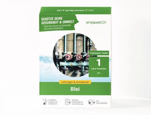 Blei Wassertestkit – Trinkwasser gezielt auf Blei prüfen