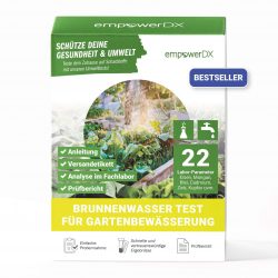 Brunnenwasser Test Garten – Probenahme Set