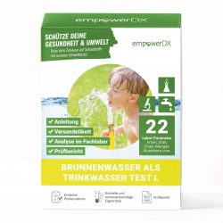 Brunnenwasser Test L – Probenahme Set Erstprüfung