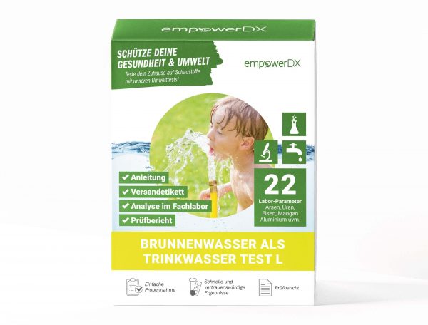 Brunnenwasser Test L – Probenahme Set Erstprüfung