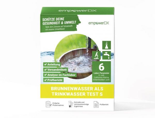 Brunnenwasser Test Garten – Probenahme-Set
