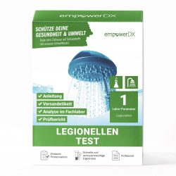 Legionellen Test – Trinkwasseranalyse für Dusche und Leitung