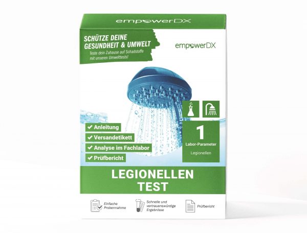 Legionellen Test – Trinkwasseranalyse für Dusche und Leitung