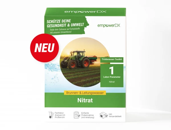 Nitrat Wassertest – Trinkwasser gezielt auf Nitrat prüfen